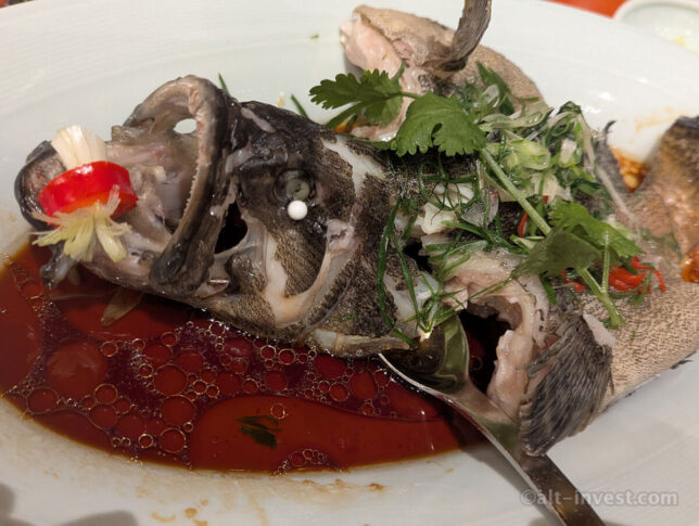 Steamed Grouper