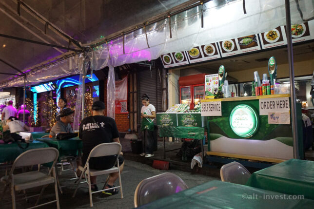 Thanon Phat Pong One, Silom